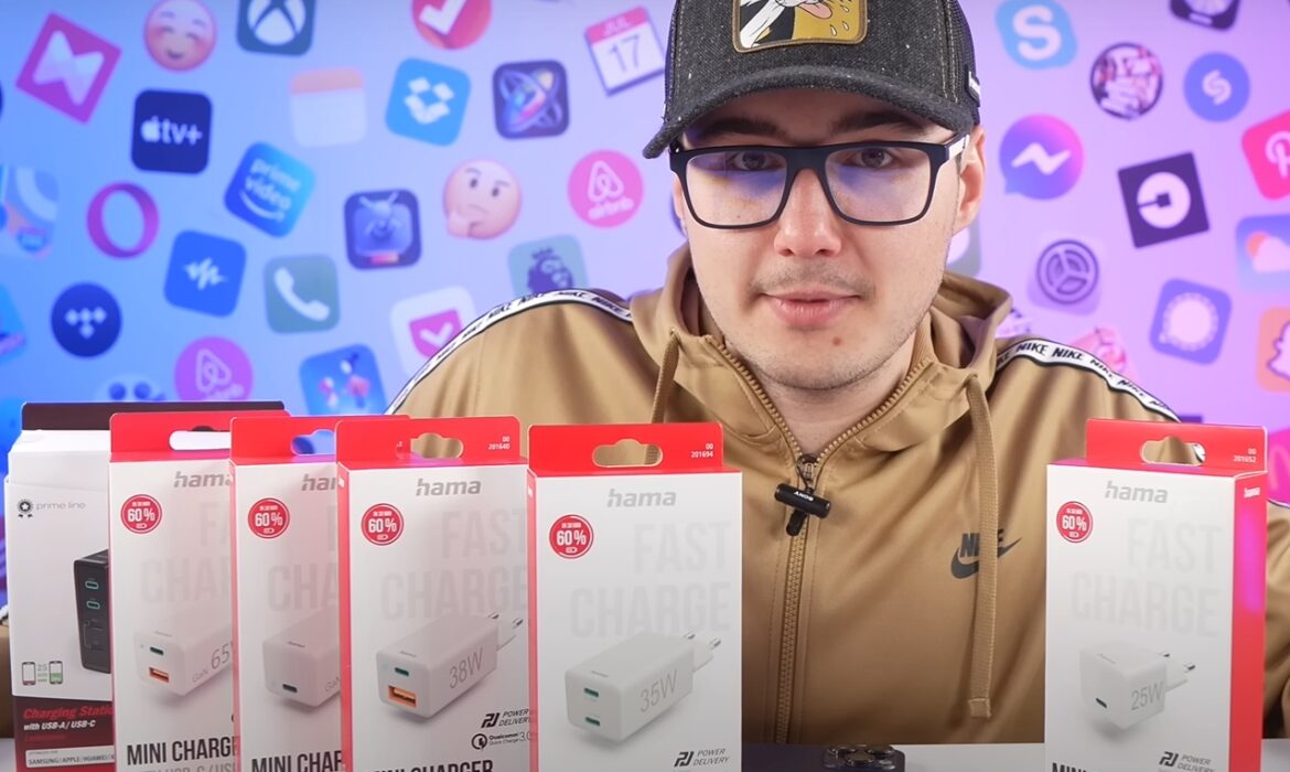 Kampania promocyjna ładowarek Hama mini i GaN