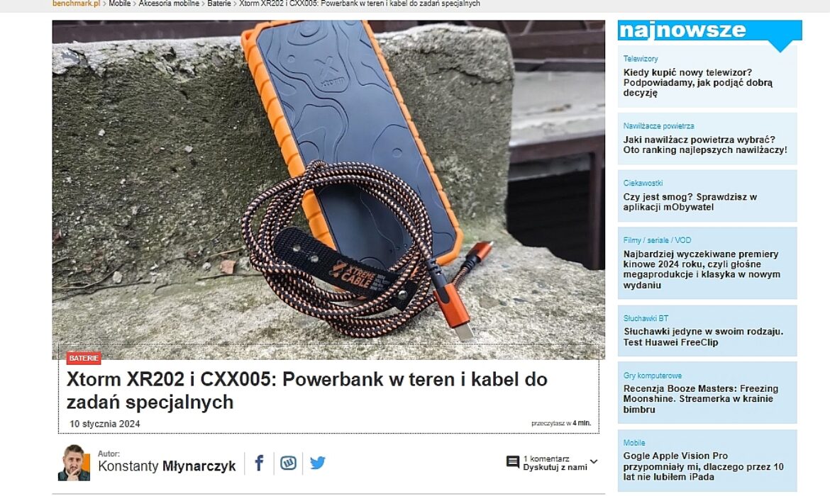 Kampania promocyjna sprzętów marek Njord by Elements, Xtorm i Linq by Elements