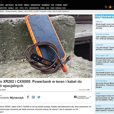 Benchmarek powebank i kabel Xtorm test (002)