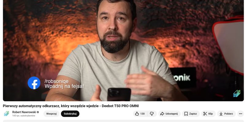 Robert Nawrowski Deebot T50 Pro Omni