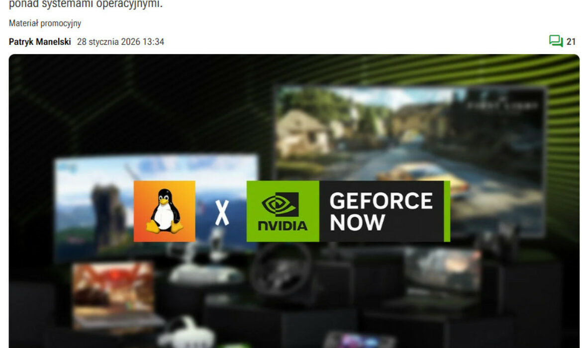 Spotkanie dla mediów i influencerów – nowości w usłudze GeForce NOW